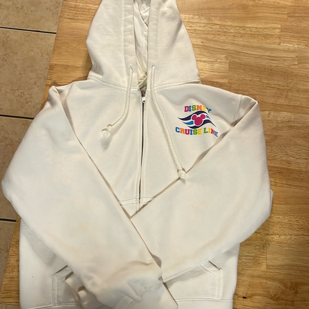 Disney Cruise line (DCL) zip up hoodie